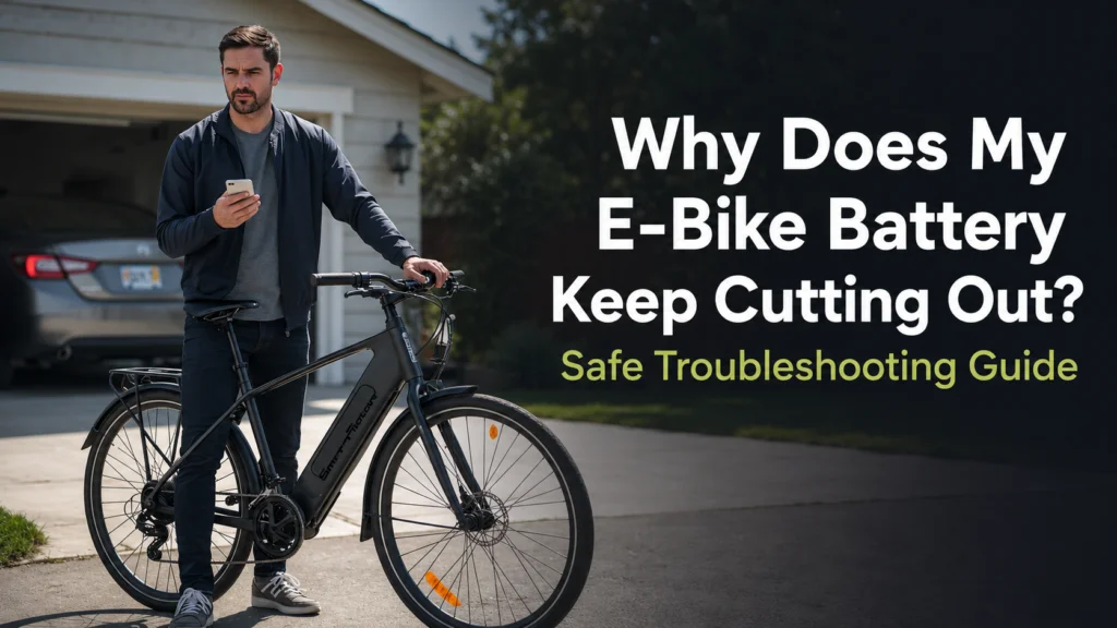Why Does My E-Bike Battery Keep Cutting Out?