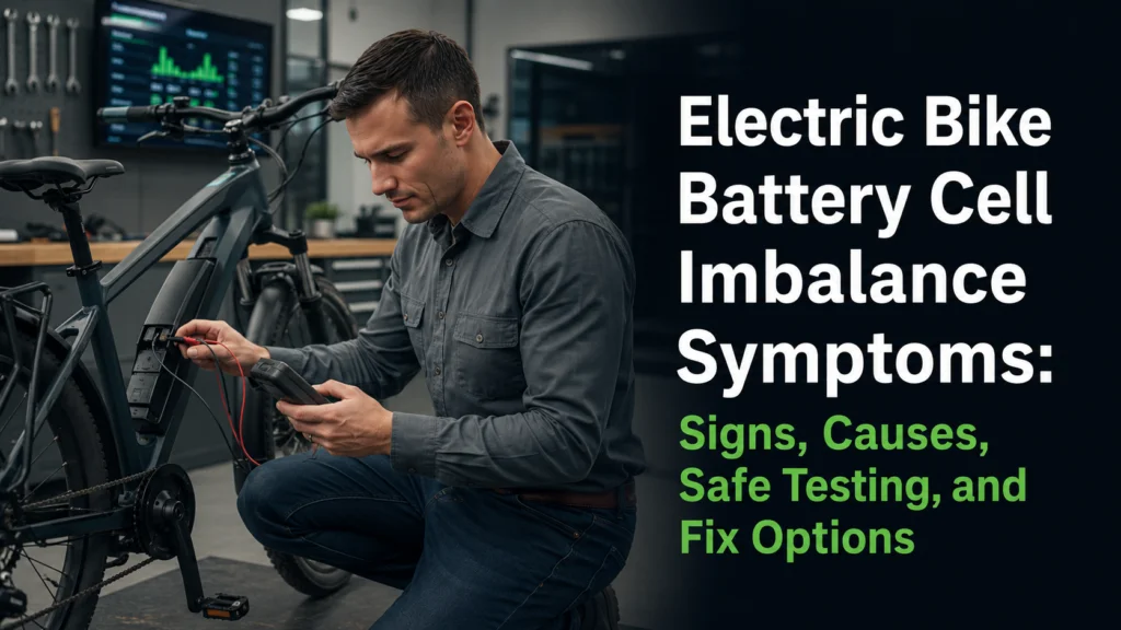 Electric Bike Battery Cell Imbalance Symptoms