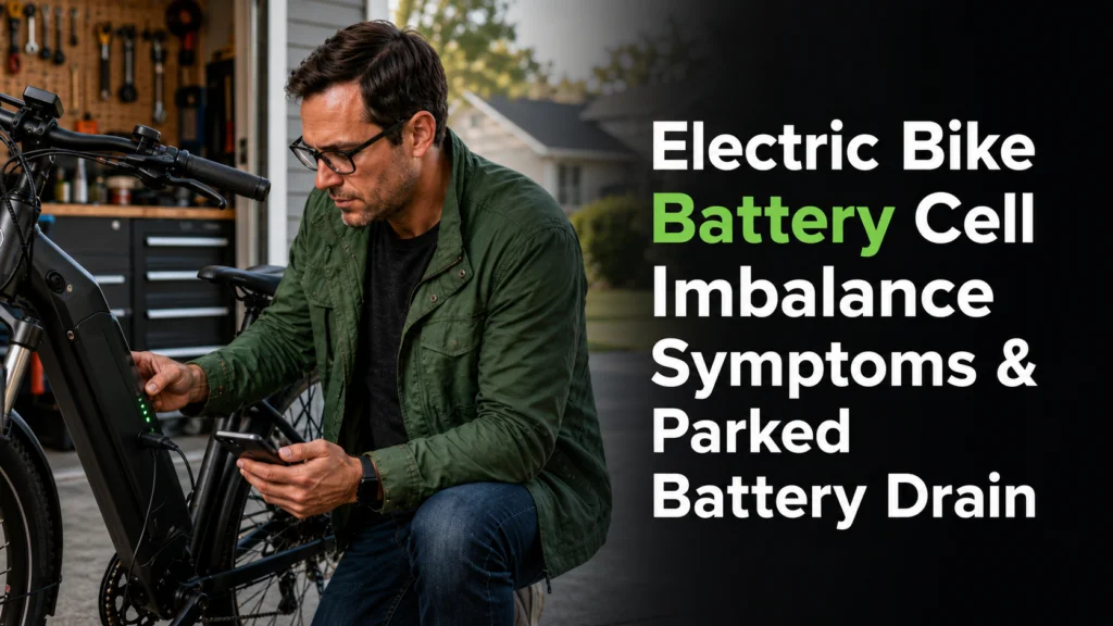 Electric Bike Battery Cell Imbalance Symptom