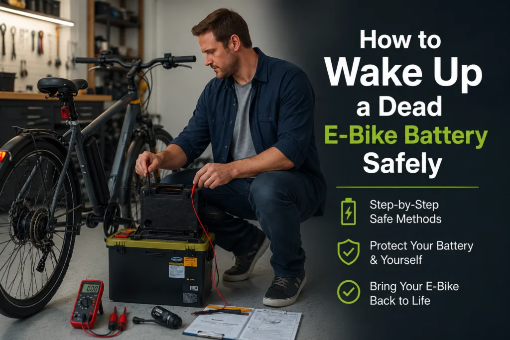 How to Wake Up a Dead E-Bike Battery Safely