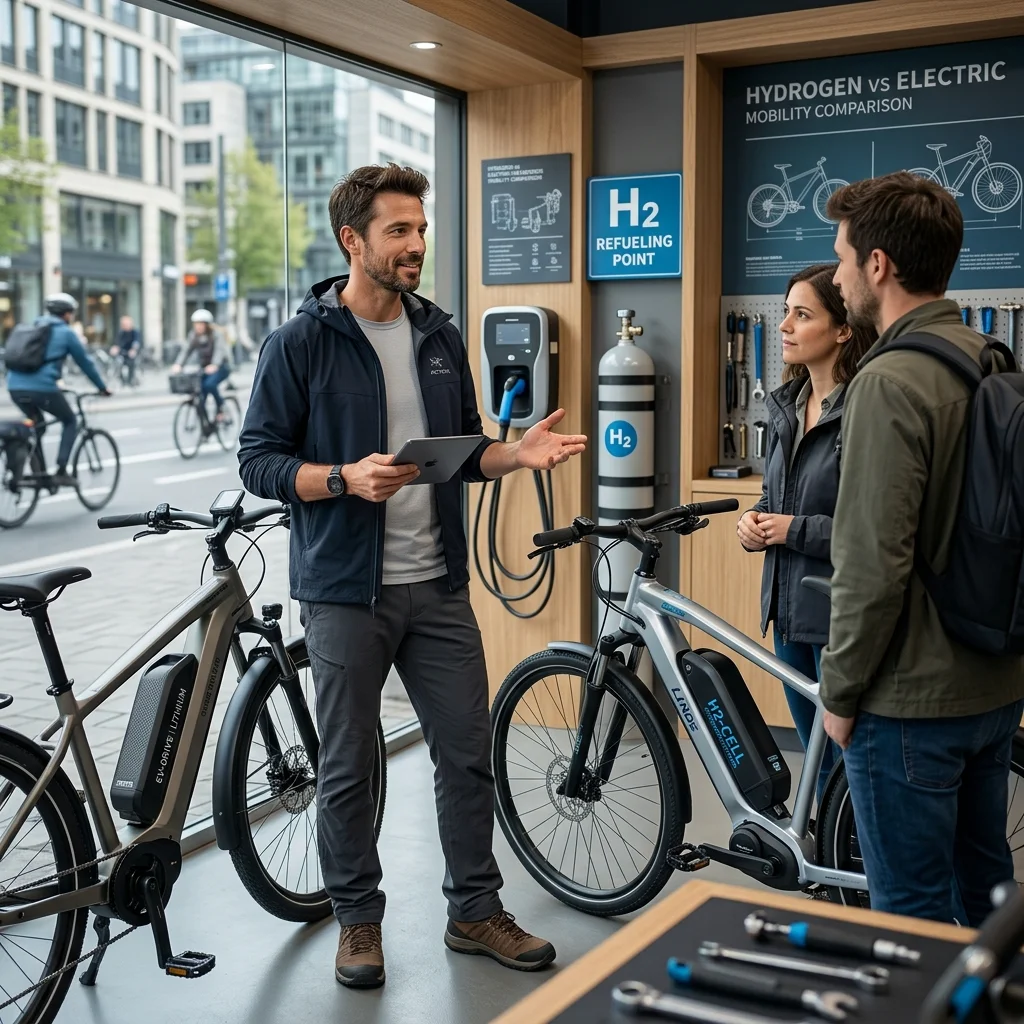 Hydrogen vs Electric Bikes